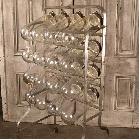 #39167 Vintage Candy Store Display with Glass Jars image 6