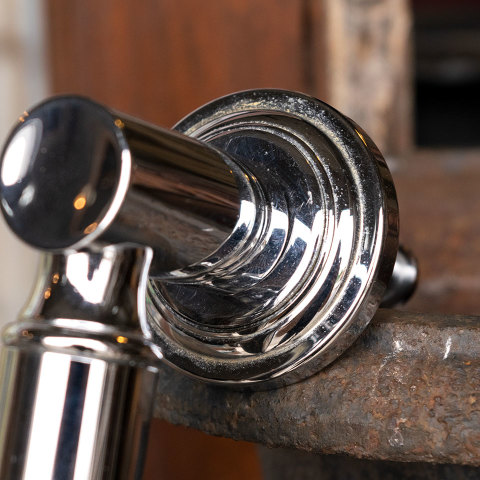 #39177 Salvaged Chrome Door Handle image 5
