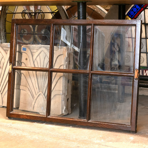 #39270 Salvaged Divided Lite Transom Window image 3
