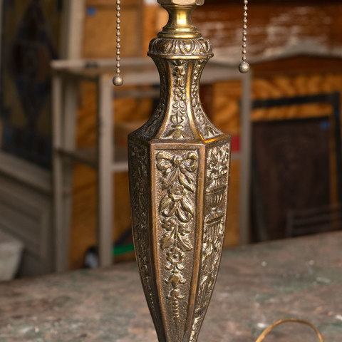 #39550 Bronze Double Socket Table Lamp image 6