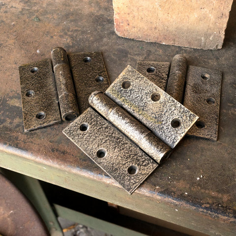 #39632 Salvaged Heavy Duty Door Butt Hinge image 2