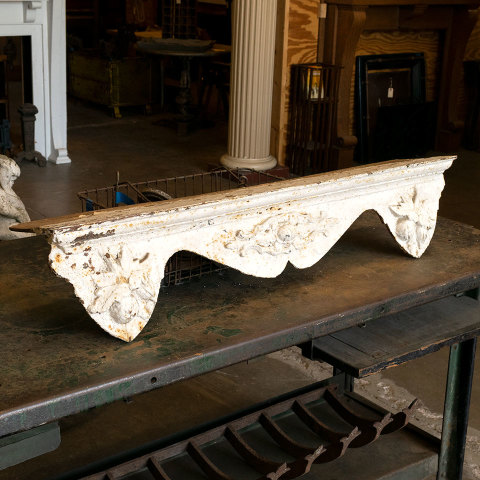 #39784 Salvaged Cast Iron Building Lintel Sill image 2