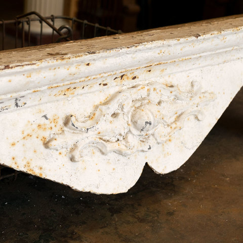 #39784 Salvaged Cast Iron Building Lintel Sill image 4