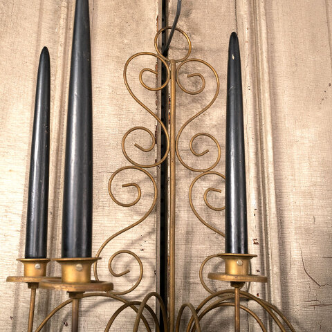 #39855 Decorative Candelabra with 7 Wood Candles image 5