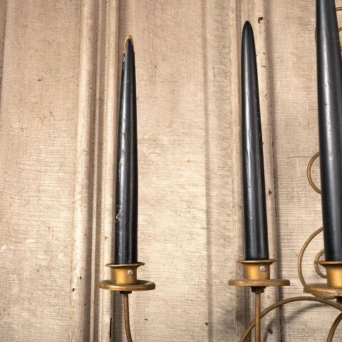 #39855 Decorative Candelabra with 7 Wood Candles image 7