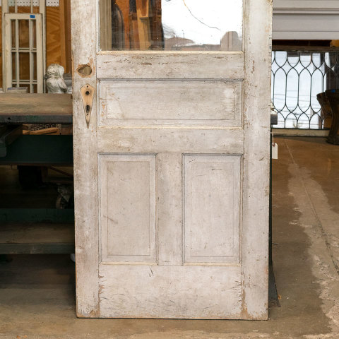 #39989 32x80 Salvaged Half Lite Entry Door image 7