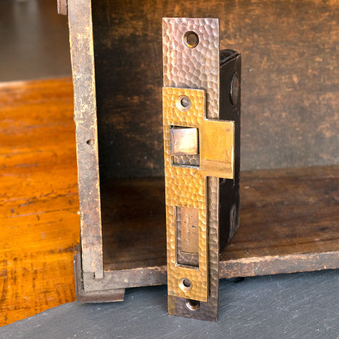 #40048 Antique JB Schroder Door Mortise Latch Set image 3