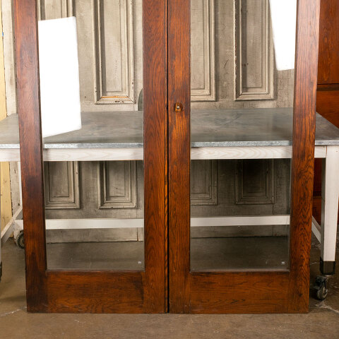 #40140 54x80 Salvaged Oak Full View Storm Doors image 7