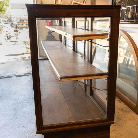 #40190 Antique Shoe Store Showcase Display Cabinet image 6