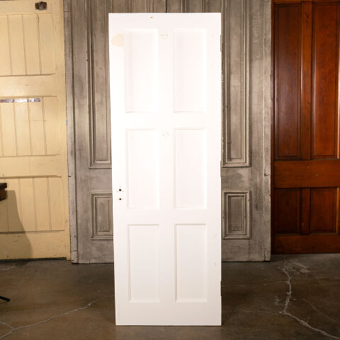 #40260 28x80 Salvaged 6 Panel Oak Interior Door image 4