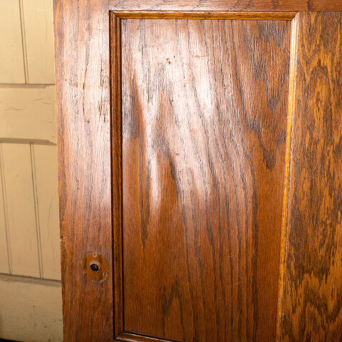 #40263 33x79 Salvaged 6 Panel Oak Interior Door image 7