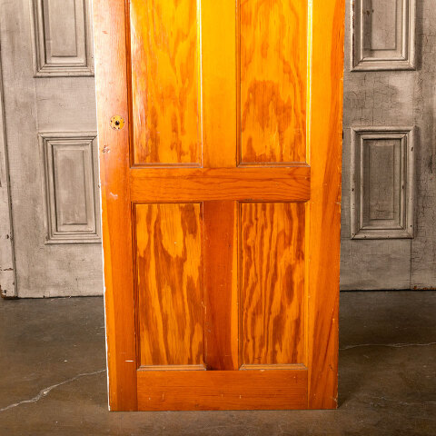 #40267 28x79 Salvaged 6 Panel Pine Interior Door image 3