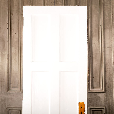 #40267 28x79 Salvaged 6 Panel Pine Interior Door image 6