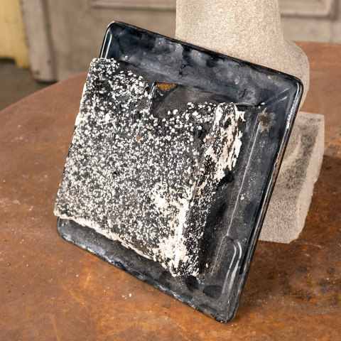 #40350 Recessed Black Enameled Soap Holder image 5