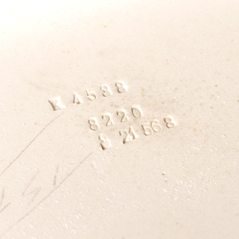 #40353 Vintage Pink Porcelain Toilet Tank Lid image 5