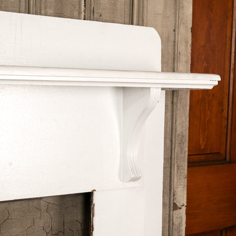 #40363 Salvaged Antique Wood Fireplace Mantel image 4