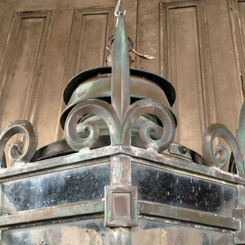 #40459 Antique Medieval Gothic Revival Chandelier image 4