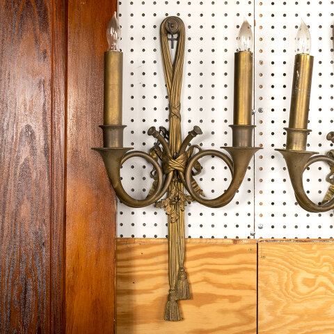 #40460 Antique Brass Interior Sconces image 2