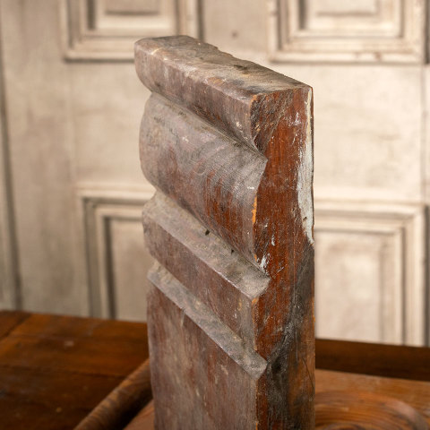 #40532 Antique Pine Plinth Trim Block image 3