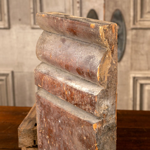 #40533 Antique Pine Plinth Trim Block image 5