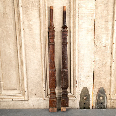 #40583 Antique Walnut Staircase Baluster image 4