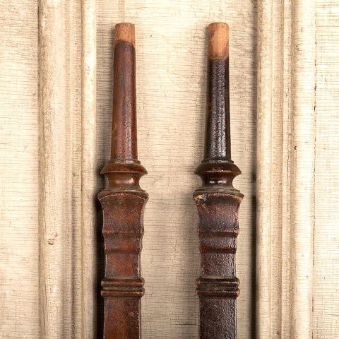 #40583 Antique Walnut Staircase Baluster image 5