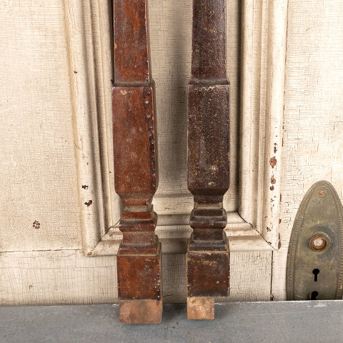 #40583 Antique Walnut Staircase Baluster image 6
