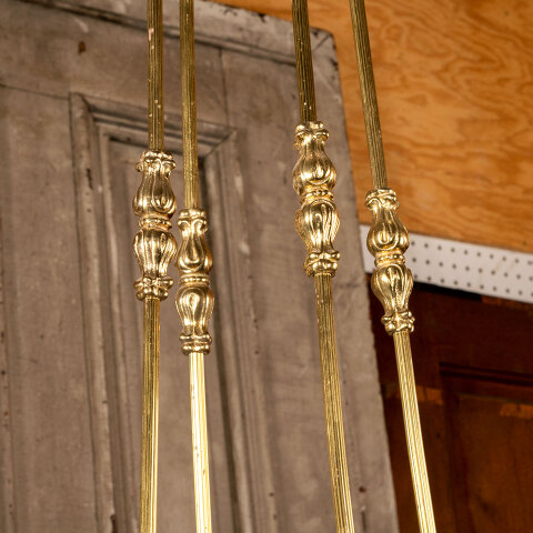 #40645 Reproduction 8 Light Brass Chandelier image 4