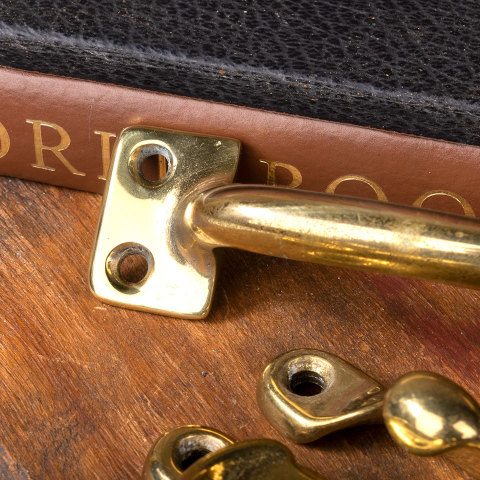 #40666 Brass Window Sash Hardware Set image 3