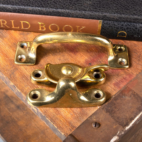 #40666 Brass Window Sash Hardware Set image 5