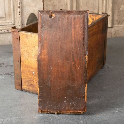 #40679 Antique Pine Door Casing Plinth Trim Block image 3