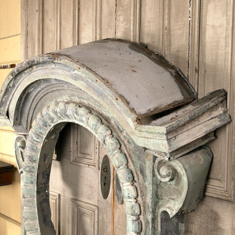 #4072 Antique Mansard Dormer Window Surround image 2