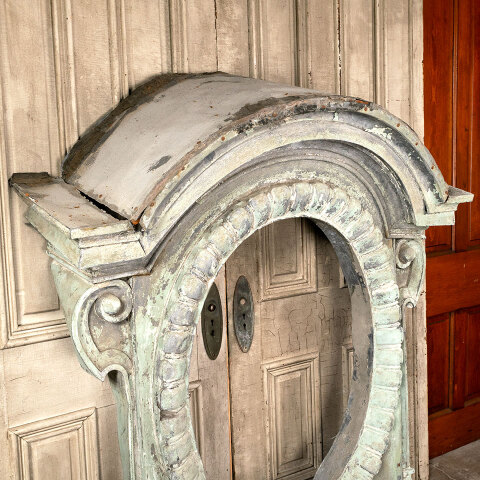 #4072 Antique Mansard Dormer Window Surround image 3