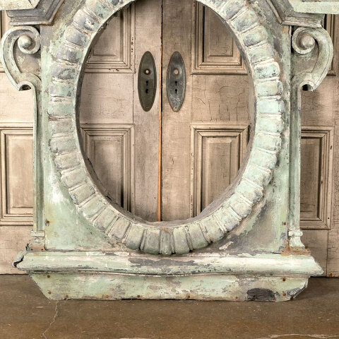 #4072 Antique Mansard Dormer Window Surround image 5