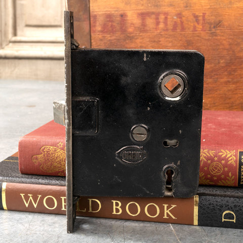 #40885 Antique Corbin Reversible Mortise Latch image 3