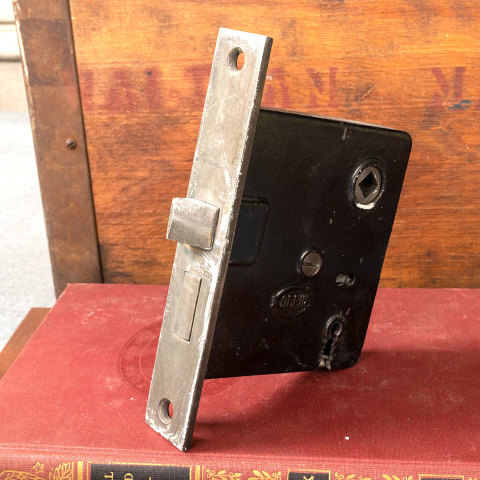 #40885 Antique Corbin Reversible Mortise Latch image 2