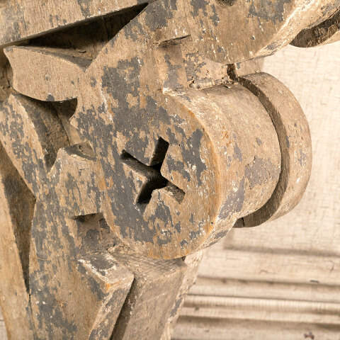 #41089 Antique Victorian Wood Corbel Bracket image 3