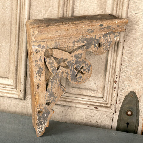 #41089 Antique Victorian Wood Corbel Bracket image 7