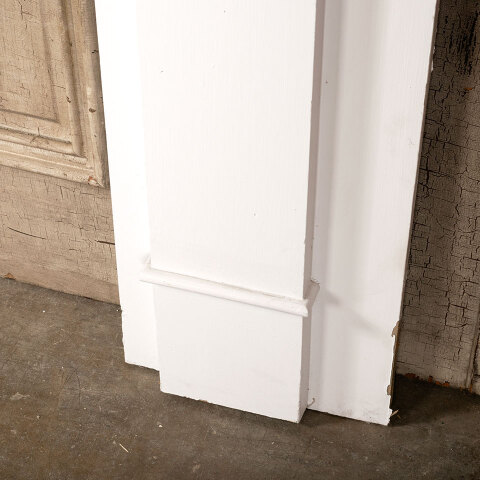 #41223 Antique Salvaged Wood Fireplace Mantel image 7