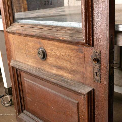 #41230 34x83 Antique Victorian Half-Lite Entry Door image 4