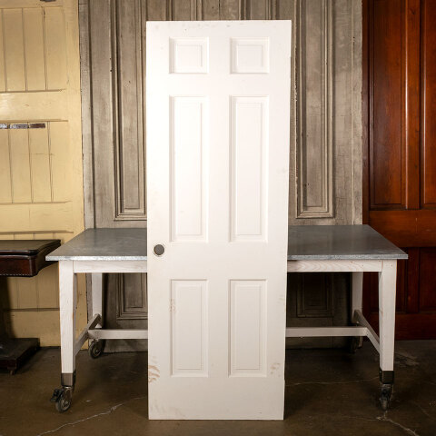 #41292 28x79 Antique 6 Panel Interior Door image 4