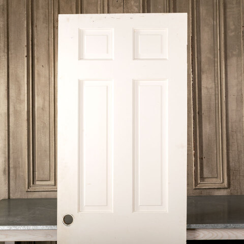#41292 28x79 Antique 6 Panel Interior Door image 5