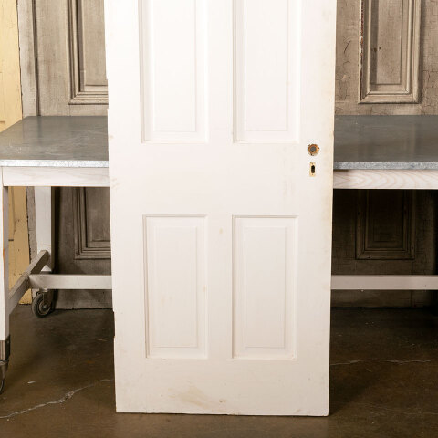 #41296 28x79 Antique 6 Panel Pocket Door image 3