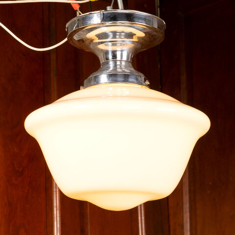 #41322 Antique Schoolhouse Ceiling Light Fixture image 3