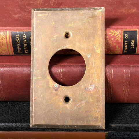 #41405 Single Gang Outlet Receptacle Cover Plate image 2