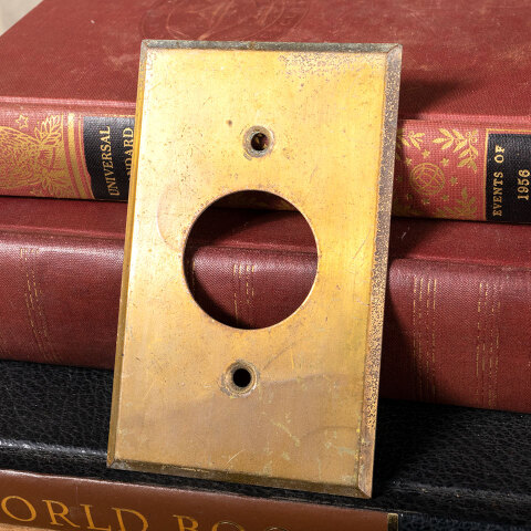 #41405 Single Gang Outlet Receptacle Cover Plate image 3