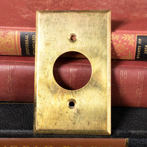 #41406 Single Gang Outlet Receptacle Cover Plate image 2