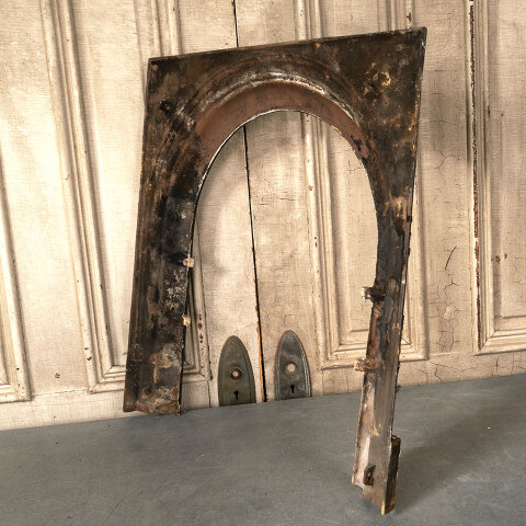 #41580 Antique Cast Iron Fireplace Surround image 6