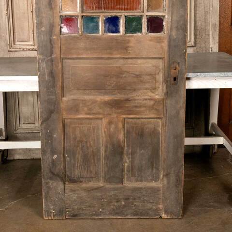 #41680 32x96 Salvaged Victorian Wood Entry Door image 8