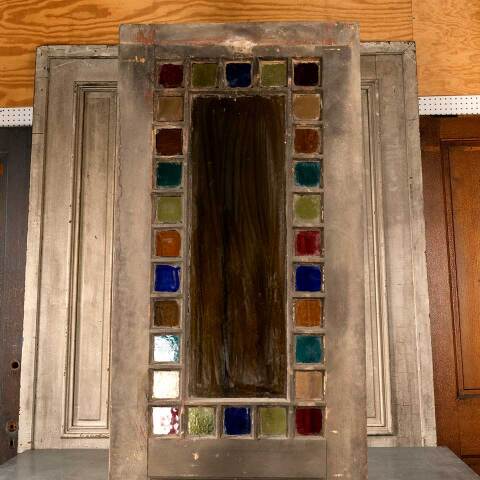 #41681 32x96 Salvaged Victorian Wood Entry Door image 7